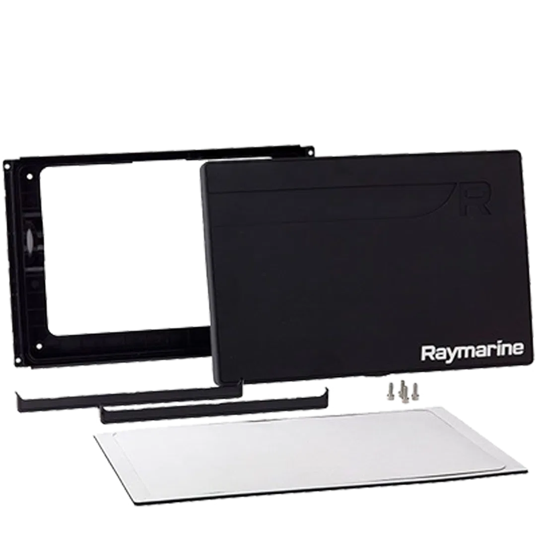 A80502 – RAYMARINE Chart Plotter Mount, Use To Mount Axiom 12 Inch Chart Plotters Front Mount Black With Protective C...